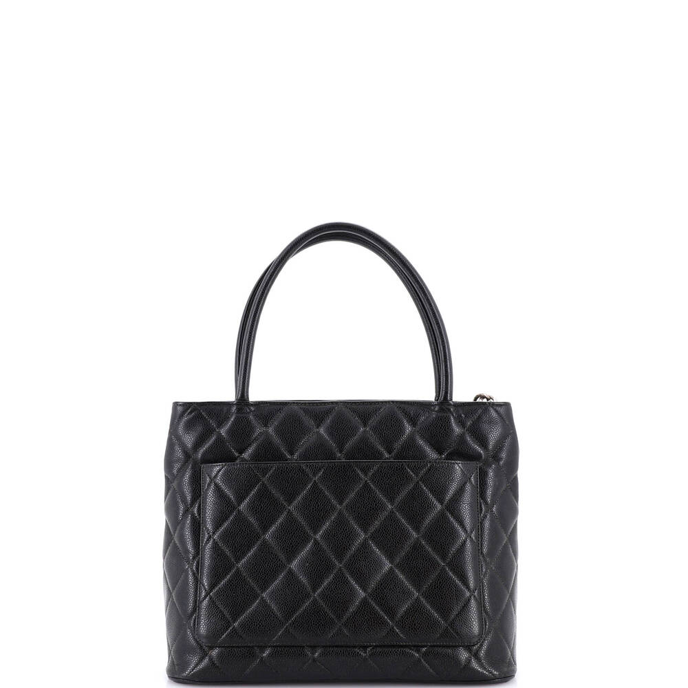 Chanel Medallion Tote Quilted Caviar #228144C24B - Picture 3 of 8